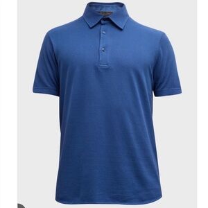 Loro Piana Cotton Pique Polo Shirt Flawed Casual